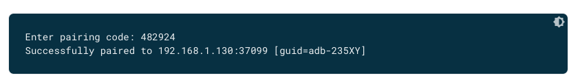 ADB wifi cmd